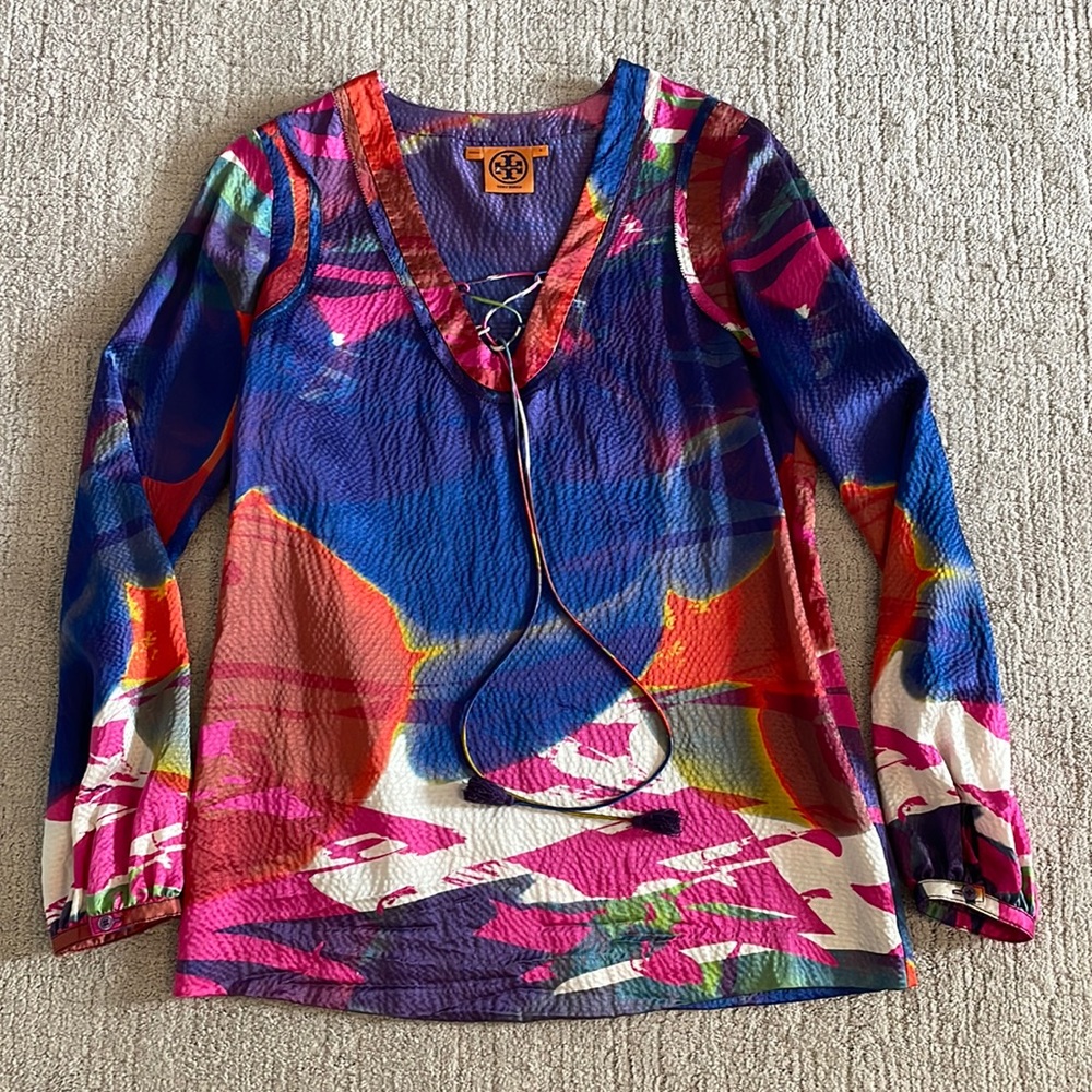 Tory Burch silk tunic